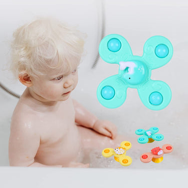Pack of 3 New Born Baby Rattle Spinners